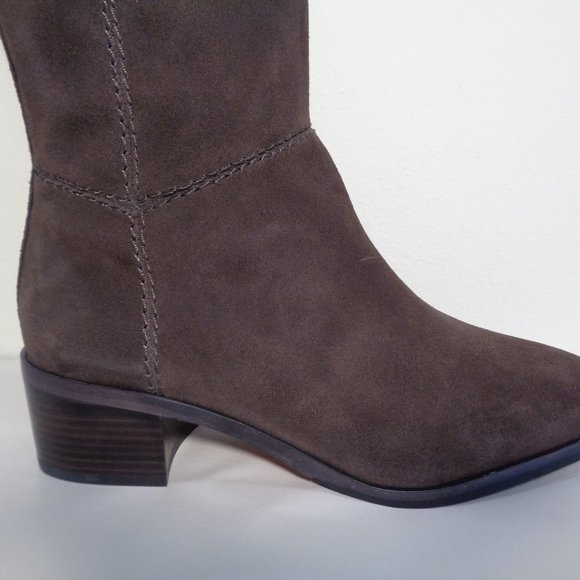 Coach LUCIA SPLIT SUEDE New Over the Knee Boots - Picture 7 of 8